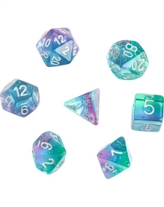 Набор кубиков для настольной игры Время игры Дайсы для ДнД Алмаз / 6935249