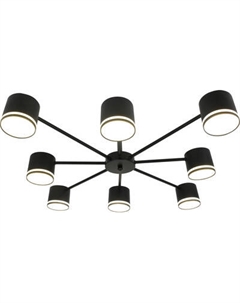 Потолочный светильник Mirastyle XL-60350/8 BK