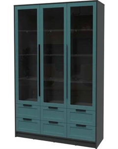 Шкаф с витриной Интерлиния Концепт Тренд КТ-ШВ3