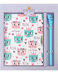 Записная книжка Darvish Милые котики. С ручкой / DV-14624D
