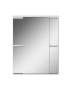 Шкаф с зеркалом для ванной Айсберг Норма 2-55