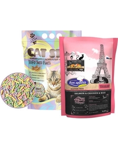 Сухой корм для кошек Bon Appetit С лососем и курицей Bon appetit