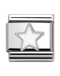 Звено для браслета NominatioN Белая звезда 330202/04 Nomination