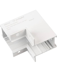 Коннектор для трековой системы Arlight MAG-CON-MINI-2538-F-L90-INT WH / 050234