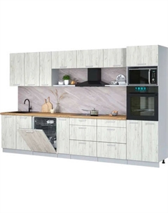 Кухонный гарнитур Интерлиния Мила Лайт 3.5-ПМ1-2