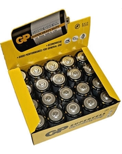 Комплект батареек GP Batteries Supercell R20P/13S Gp batteries