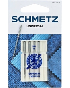Набор игл для бытовой швейной машины Schmetz 130/705H Universal NM100