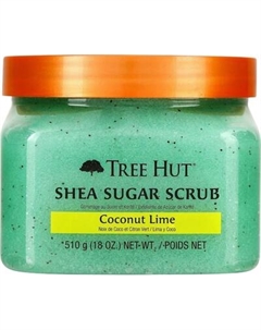 Скраб для тела Tree Hut Coconut Lime Сахарный Tree hut