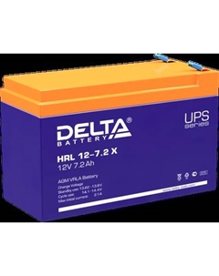 Аккумуляторная батарея DELTA HRL 12-7.2 X Delta