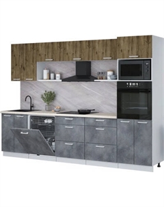 Кухонный гарнитур Интерлиния Мила Лайт 3.0-ПМ1