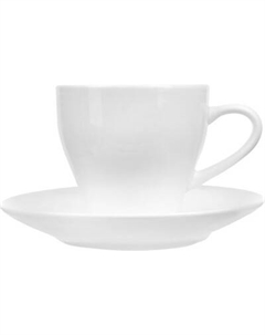 Чашка с блюдцем No Brand Tvist Ivory / фк4014 No brand