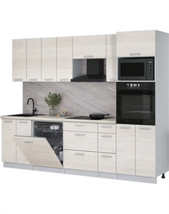 Кухонный гарнитур Интерлиния Мила Лайт 2.7-ПМ1