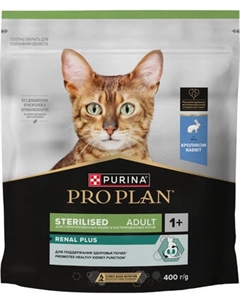Сухой корм для кошек Pro Plan Sterilised с кроликом Pro plan