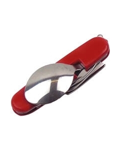 Набор столовых приборов походных Sundays Ложка, вилка, нож, открывалка 4 в 1 / TBD0506846