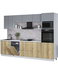 Кухонный гарнитур Интерлиния Мила Лайт 3.0-ПМ1