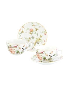 Чашка с блюдцем Elan Gallery Певчие птички / 730757 Elan gallery