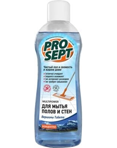 Чистящее средство для пола Prosept Для мытья полов и стен Multipower Вершины Тибета концентрат