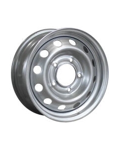 Штампованный диск Trebl 64G48LP 15x6" 5x139.7мм DIA 98.6мм ET 48мм Silver