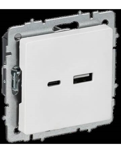 Розетка IEK Brite BR-U22-018-K91 Iek