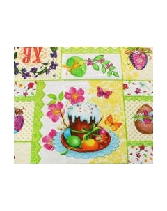 Скатерть Доляна Светлая Пасха 180x144 / 2058666