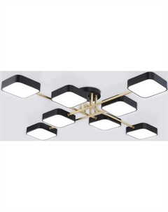 Люстра Ambrella FL516348/8 BK/GD