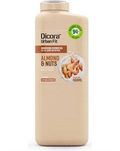 Гель для душа Dicora Almonds & Nuts с витамином В