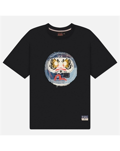 Мужская футболка Heritage Sashiko Daruma Applique Evisu