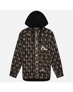 Мужская рубашка Heritage Wool Touch Checked Evisu