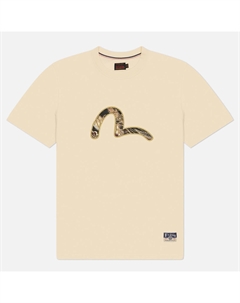 Мужская футболка Brocade Seagull Applique Regular Fit Evisu