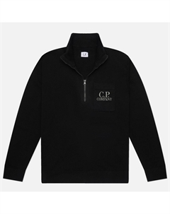 Мужской свитер Soft Cotton Stretch Chest Pocket Half Zip C.p. company