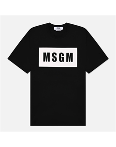 Мужская футболка Box Maxilogo Msgm