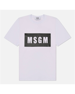 Мужская футболка Box Maxilogo Msgm