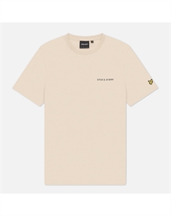 Мужская футболка Embroidered Logo Cotton Lyle & scott