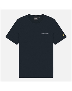 Мужская футболка Embroidered Logo Cotton Lyle & scott