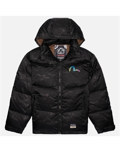 Мужской пуховик Allover Seagull Crane Jacquard Regular Fit Down Evisu