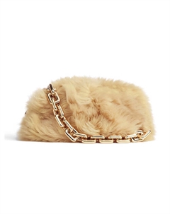 Сумка-клатч Sheepskin Wool Shoulder Bag Bottega veneta