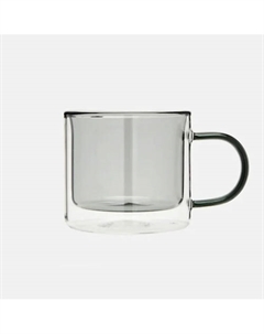 PREMIUM Кружка двухслойная из цветного стекла термостойкая Kimberly