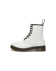 Кроссовки Dr.Martens 1460 Patent Leather Lace Up Boots White Womens Dr. martens