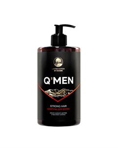 Q’MEN Шампунь Сила и Укрепление мужской 640 Deonica