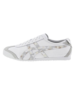 Кроссовки MEXICO 66 Slip Resistant Low Top Casual Shoes Unisex White Gray Onitsuka tiger