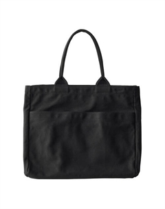 Сумка Cotton Handbag, Shoulder Bag Regular Unisex Black Uniqlo