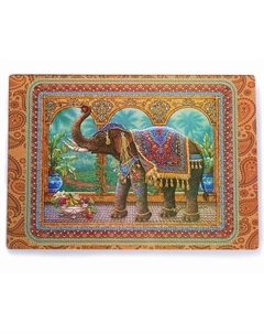 Разделочная подарочная стеклянная доска на ножках 40х30см Gift'n'home