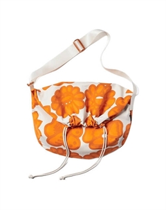 Сумка Polyester Handbag Shoulder Bag Women's Bright Orange Uniqlo