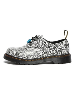 Кроссовки Dr.Martens Keith Haring 1461 Printed Black White Womens Dr. martens
