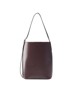 Сумка Synthetic Leather Shoulder Bag Unisex Dark Brown Uniqlo