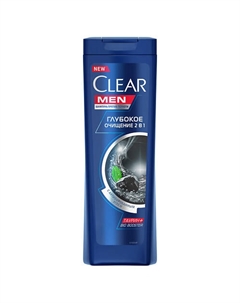 Шампунь против перхоти "Глубокое очищение" Men 400 Clear