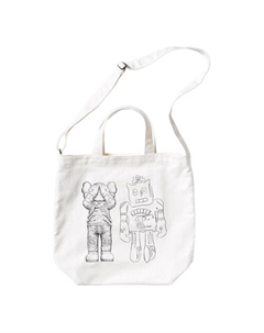 Сумка Cotton Tote Bag Shopping Bag Handbag Regular Unisex White Uniqlo