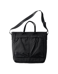 Сумка Polyester Shoulder Bag Regular Unisex Black Uniqlo