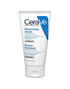 Увлажняющий крем для очень сухой кожи Moisturizing Cream Dry to Very Dry Skin 50 Cerave