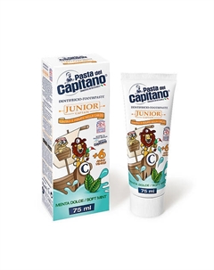 Зубная паста детская мятная 6+ Junior 75 Pasta del capitano